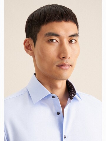 SEIDENSTICKER Slim fit Business shirt in Blue