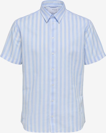 Chemise SELECTED HOMME en bleu : devant