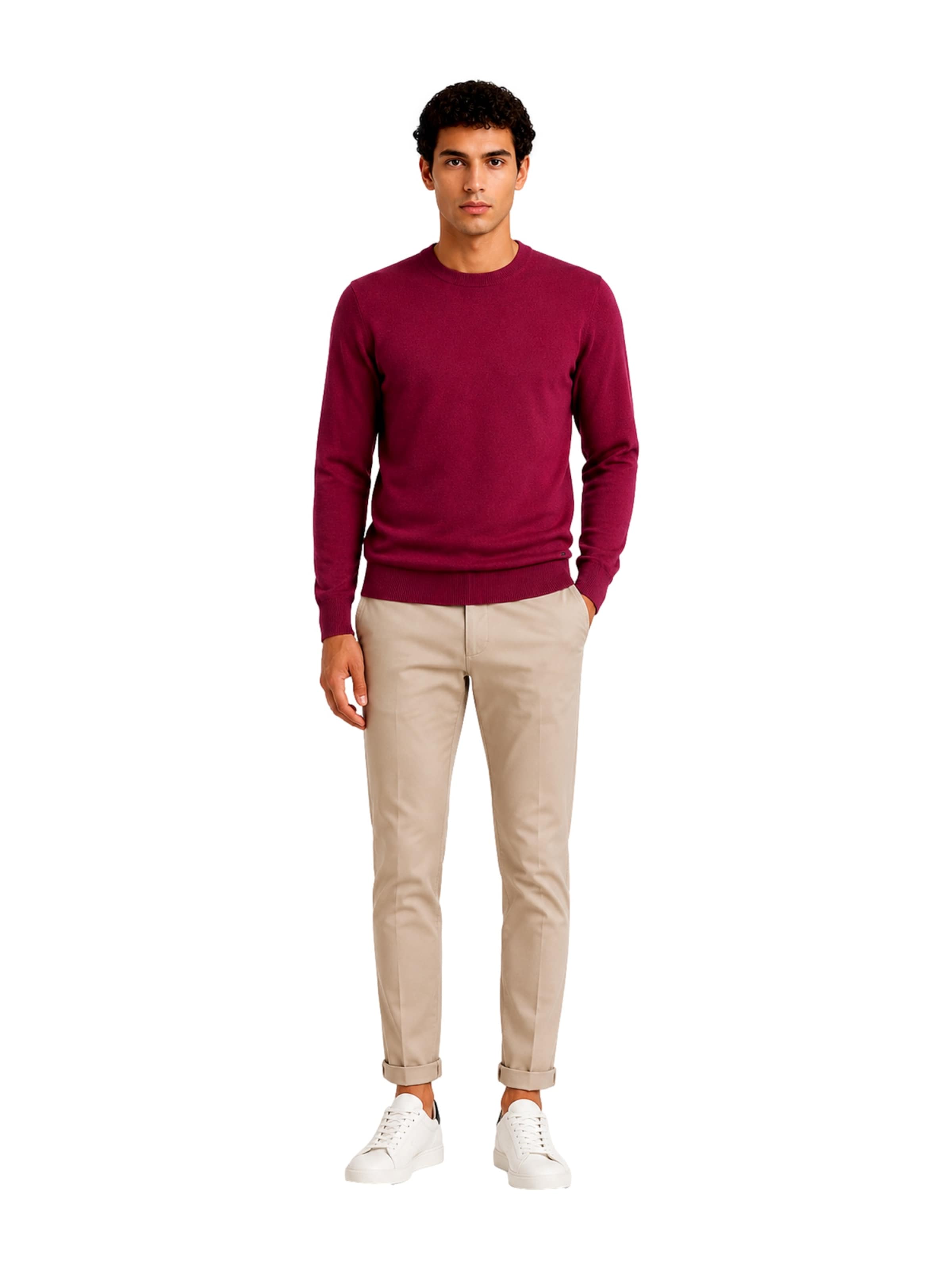 Pull-over Ragman en rouge