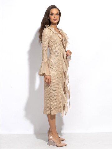 JIORO Strickjacke 'ESSENTIALS'‌‌ in Beige