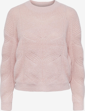 Pieces Maternity - Pullover 'Cornelia' em rosa: frente