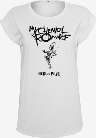 Merchcode Tričko 'My Chemical Romance' – bílá