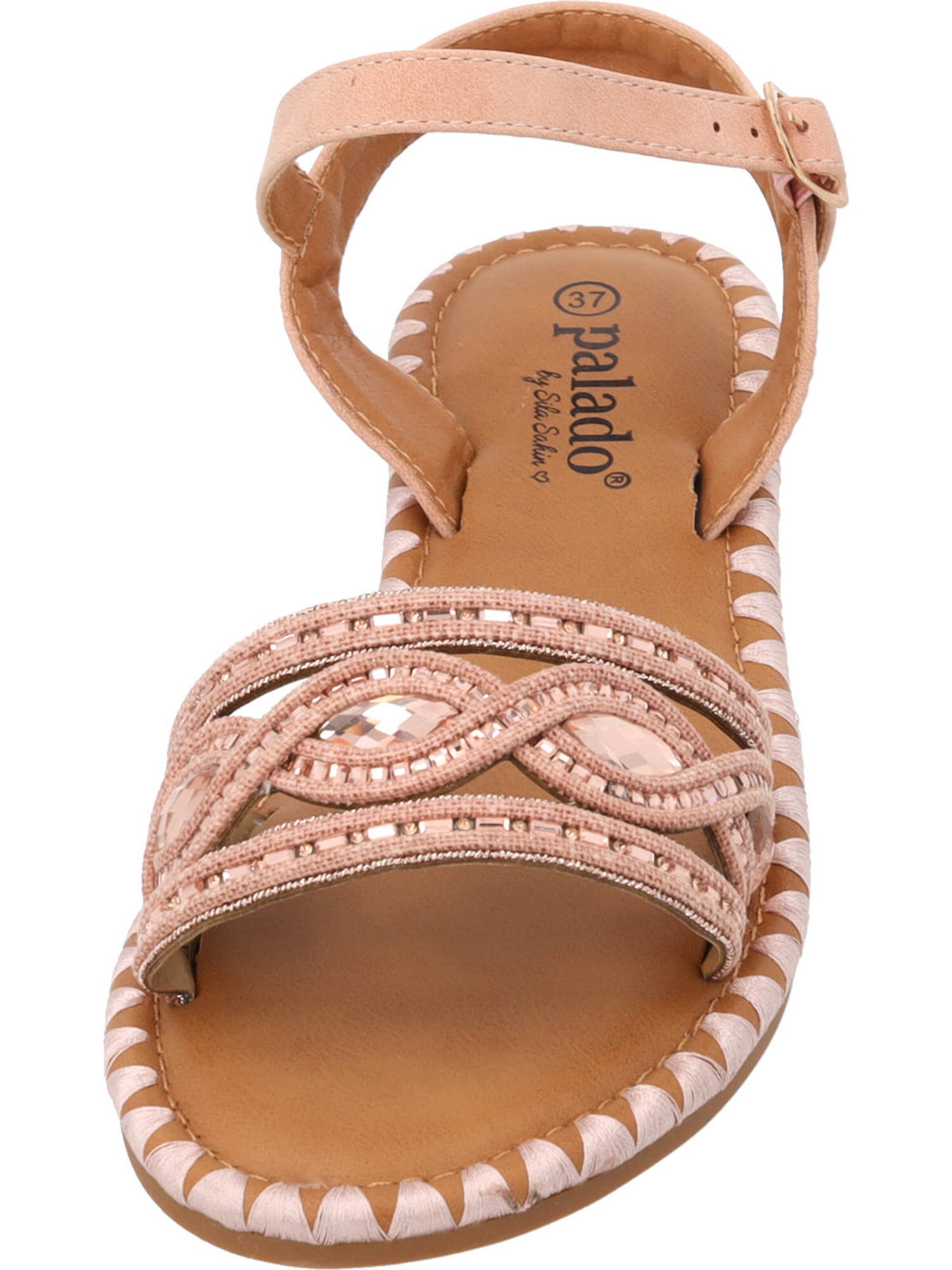 Palado by Sila Sahin Sandalen met riem 'Naforao' in Roze