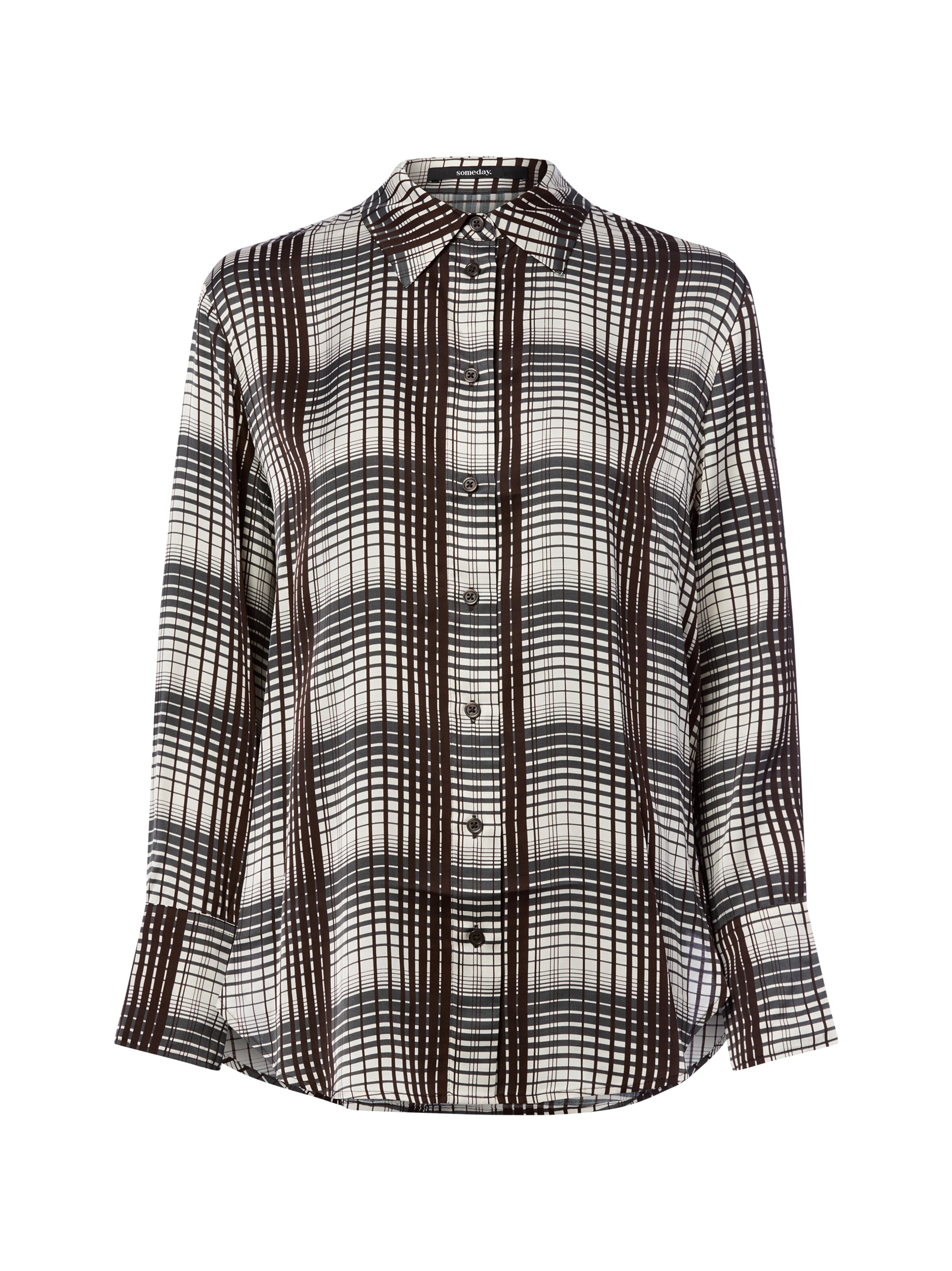 Someday Blouse 'Zebecca ' in Brown: front