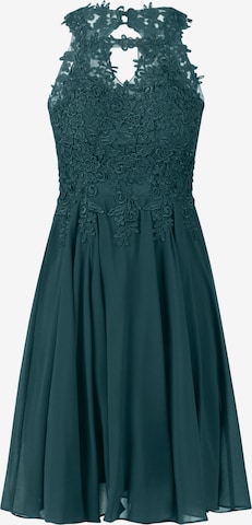APART Cocktail Dress in Green: front