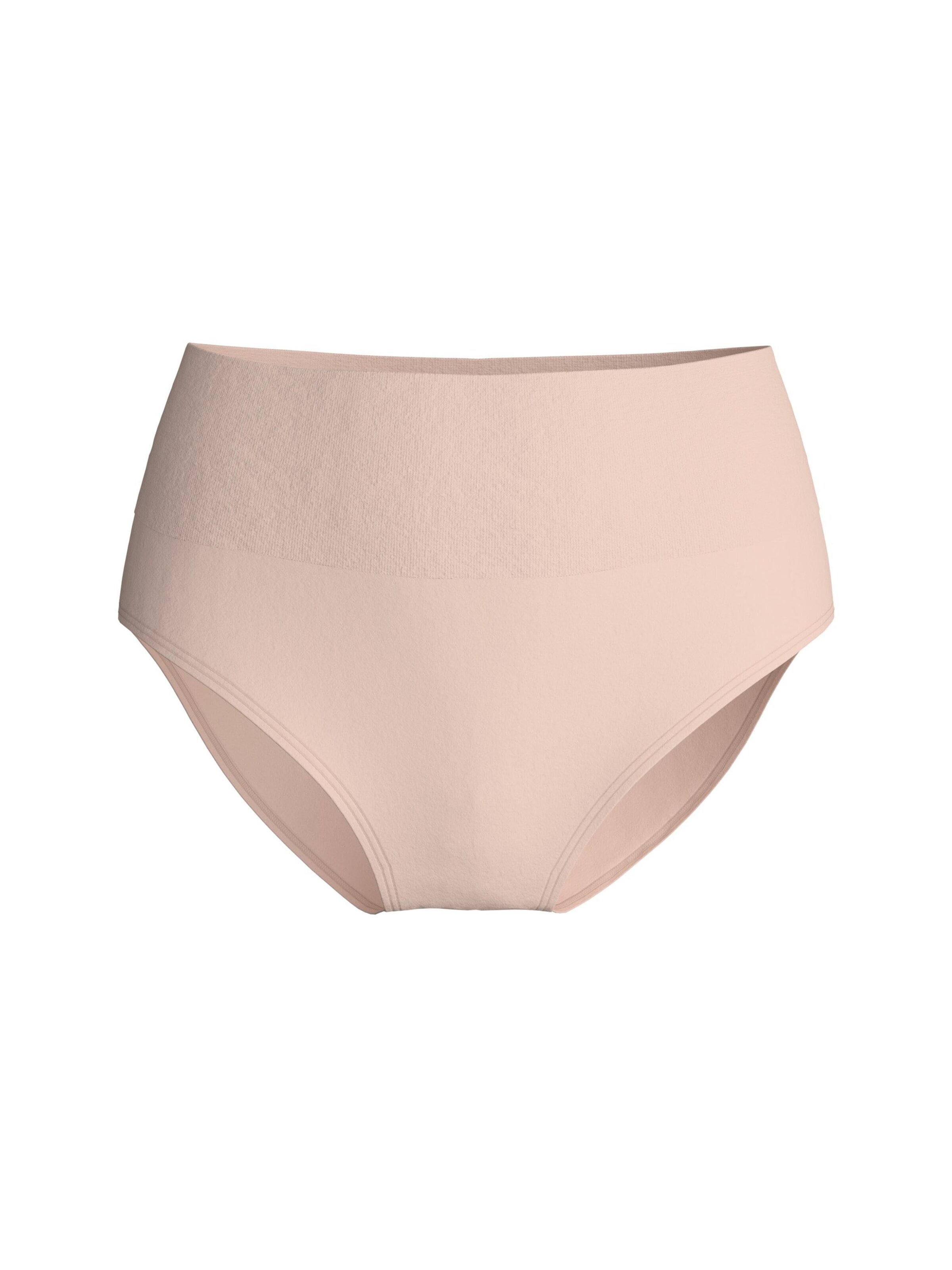 Slip modellante 'Seamless Shape' di CALIDA in rosa: frontale