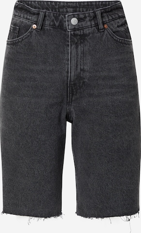 Monki regular Jeans i sort: forside