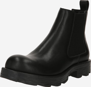 DIESEL Chelsea boots 'HAMMER' i svart: framsida