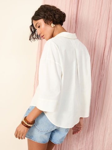 Chemisier Friends Like These en blanc