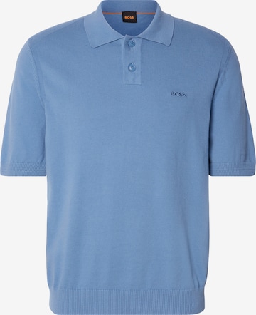 BOSS Pullover 'Asac_P' in Blau: Vorderseite