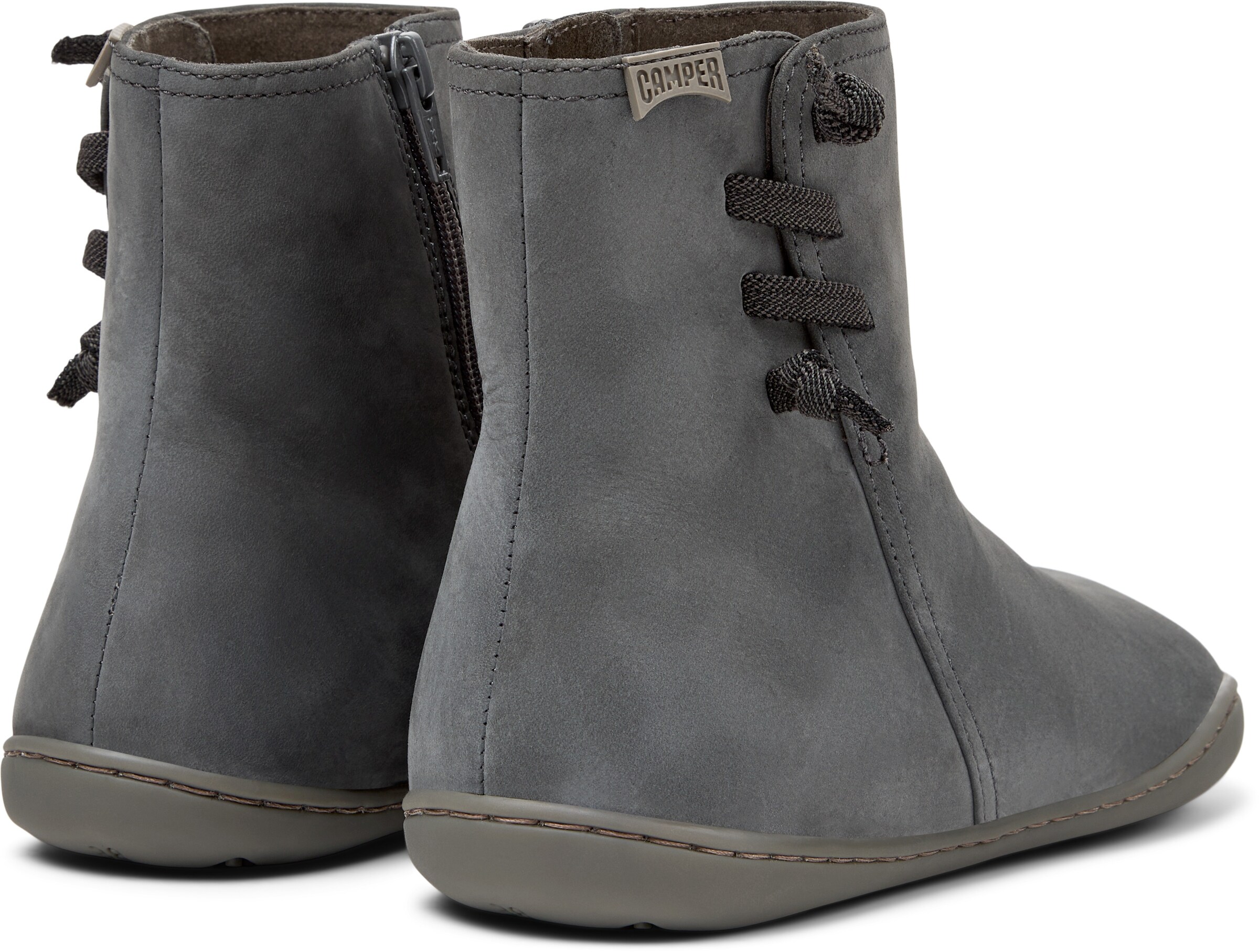 CAMPER Ankle Boots 'Peu Cami' in Grey