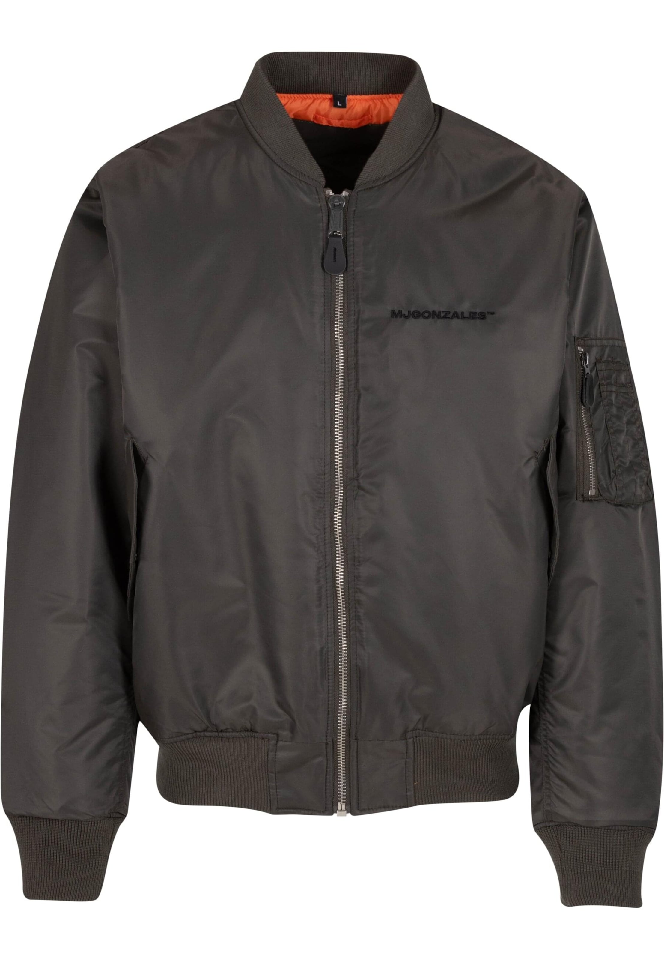 MJ Gonzales Jacke in Grau: Vorderseite