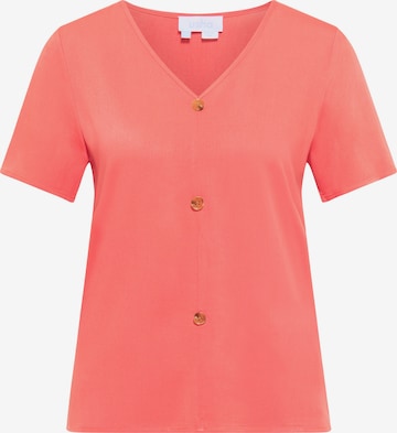 usha BLUE LABEL Blusenshirt in Rot: predná strana