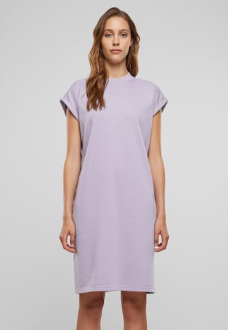 Urban Classics Dress in Purple: front