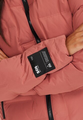 SOS Winter jacket 'Alagna' in Red