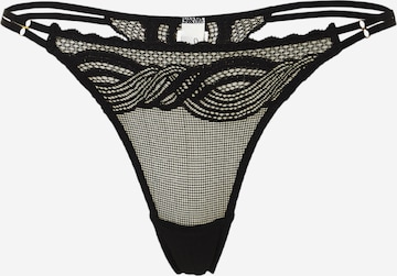 Tanga 'Hypnotic Spotlight' de la TRIUMPH pe negru: față