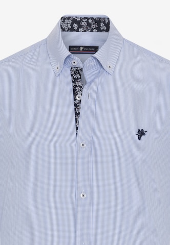 DENIM CULTURE - Ajuste regular Camisa 'Igor' en azul