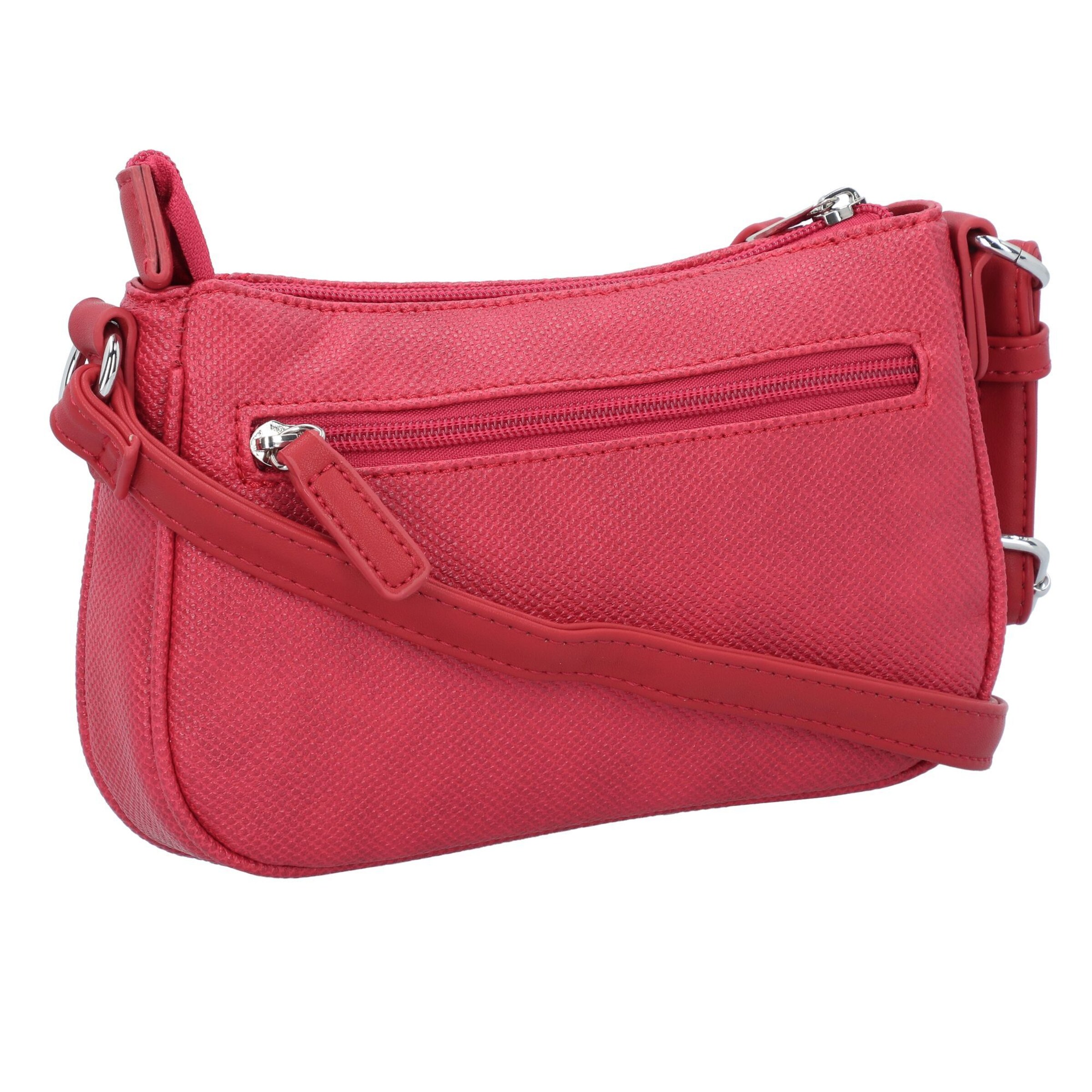 TOM TAILOR DENIM Schoudertas in Rood