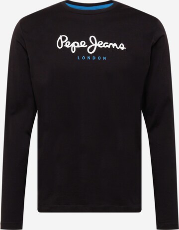 T-Shirt 'EGGO' Pepe Jeans en noir : devant