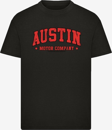 T-Shirt 'British Motor Heritage Austin Motor Company' F4NT4STIC en noir : devant