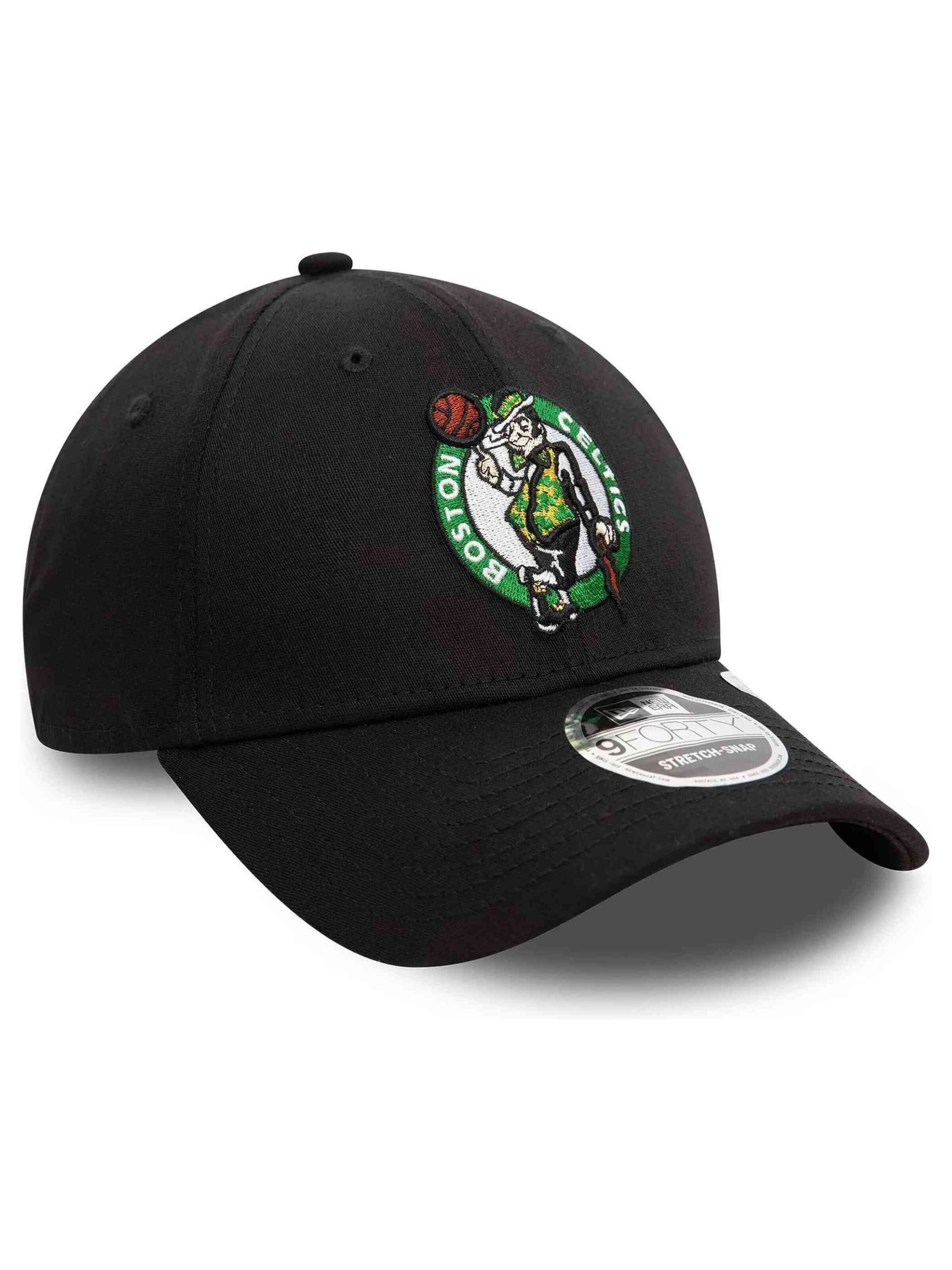 Casquette de sport 'Boston Celtics 9FORTY' NEW ERA en noir