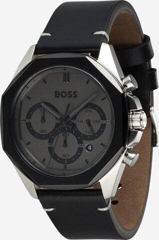 BOSS Analog Watch in Black: front