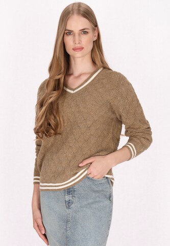 DreiMaster Vintage - Jersey en marrón: frente