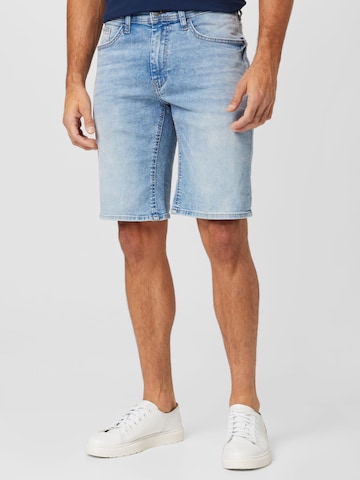 BLEND Regular Shorts in Blau: predná strana