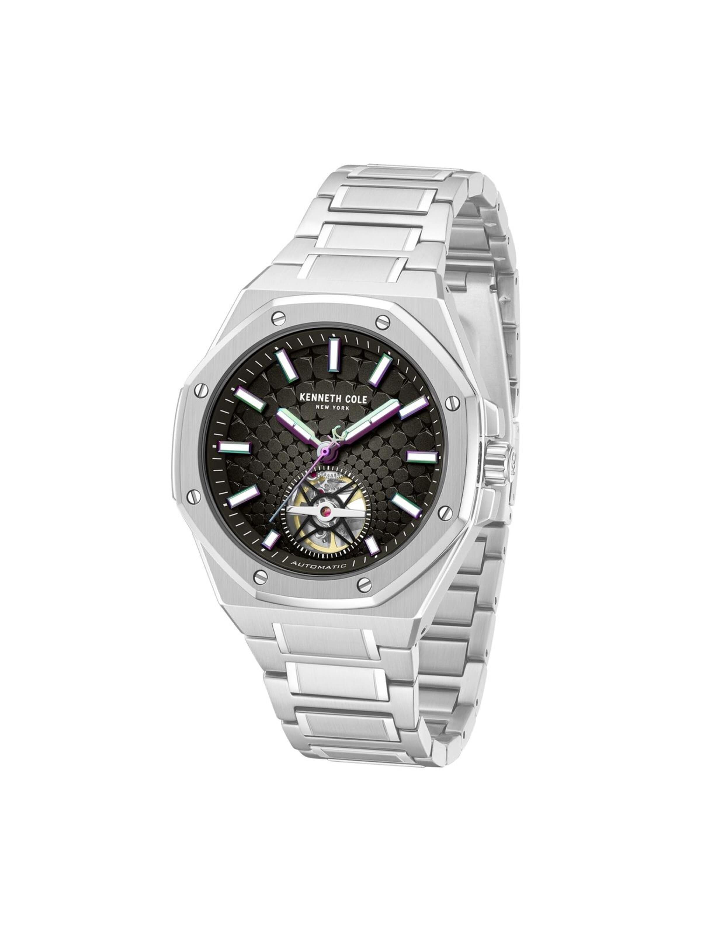 Montre à affichage analogique Kenneth Cole en argent