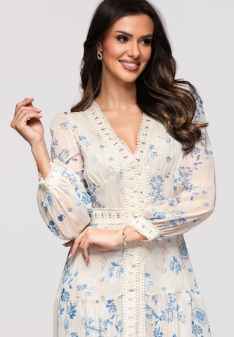Robe Ombre en beige