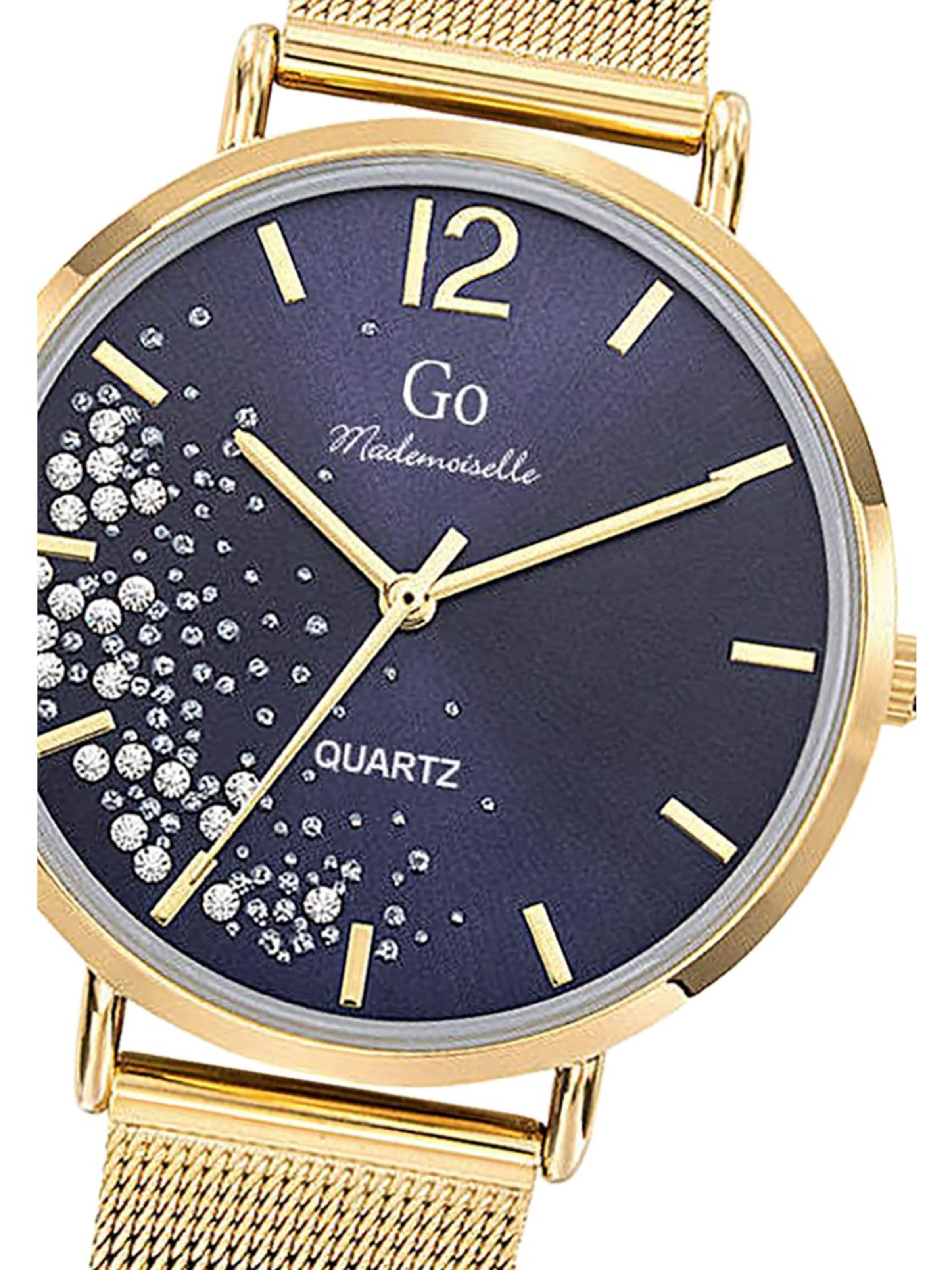 GO GirlOnly - Reloj analógico en oro