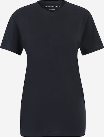 AÉROPOSTALE Shirt in Black: front