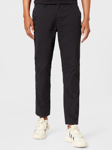Only & Sons Slim fit Chino Pants 'Pete' in Black: front