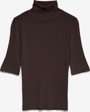 VERO MODA Sweater 'VMEyma' in Brown: front
