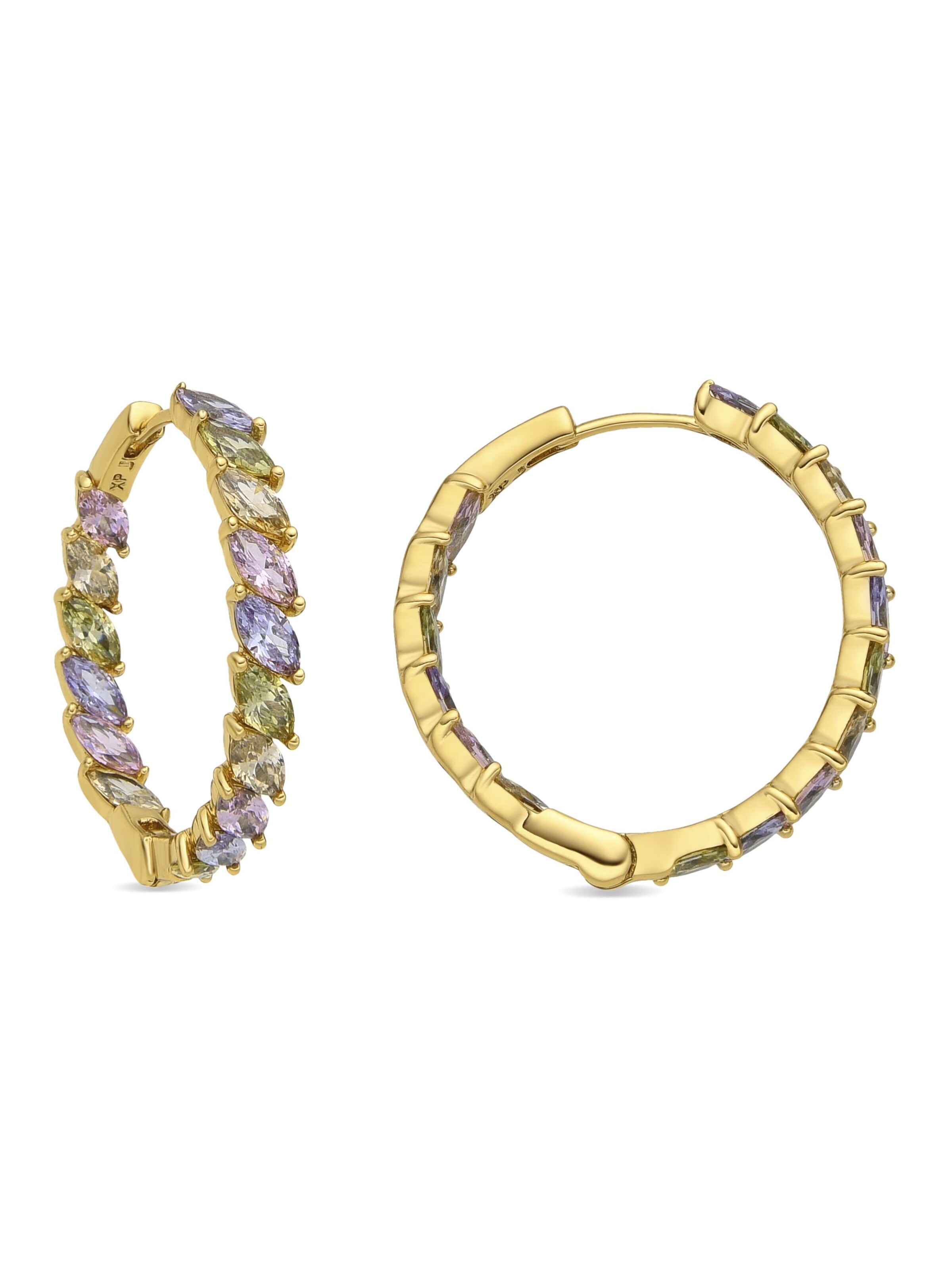 Boucles d'oreilles 'Anroth' Luxenter en mélange de couleurs