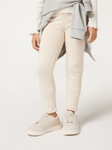 CALZEDONIA Skinny Leggings 'THERMO' in Beige: Vorderseite