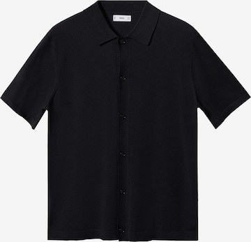 MANGO MAN Slim fit Skjorta 'Cairos' i svart: framsida