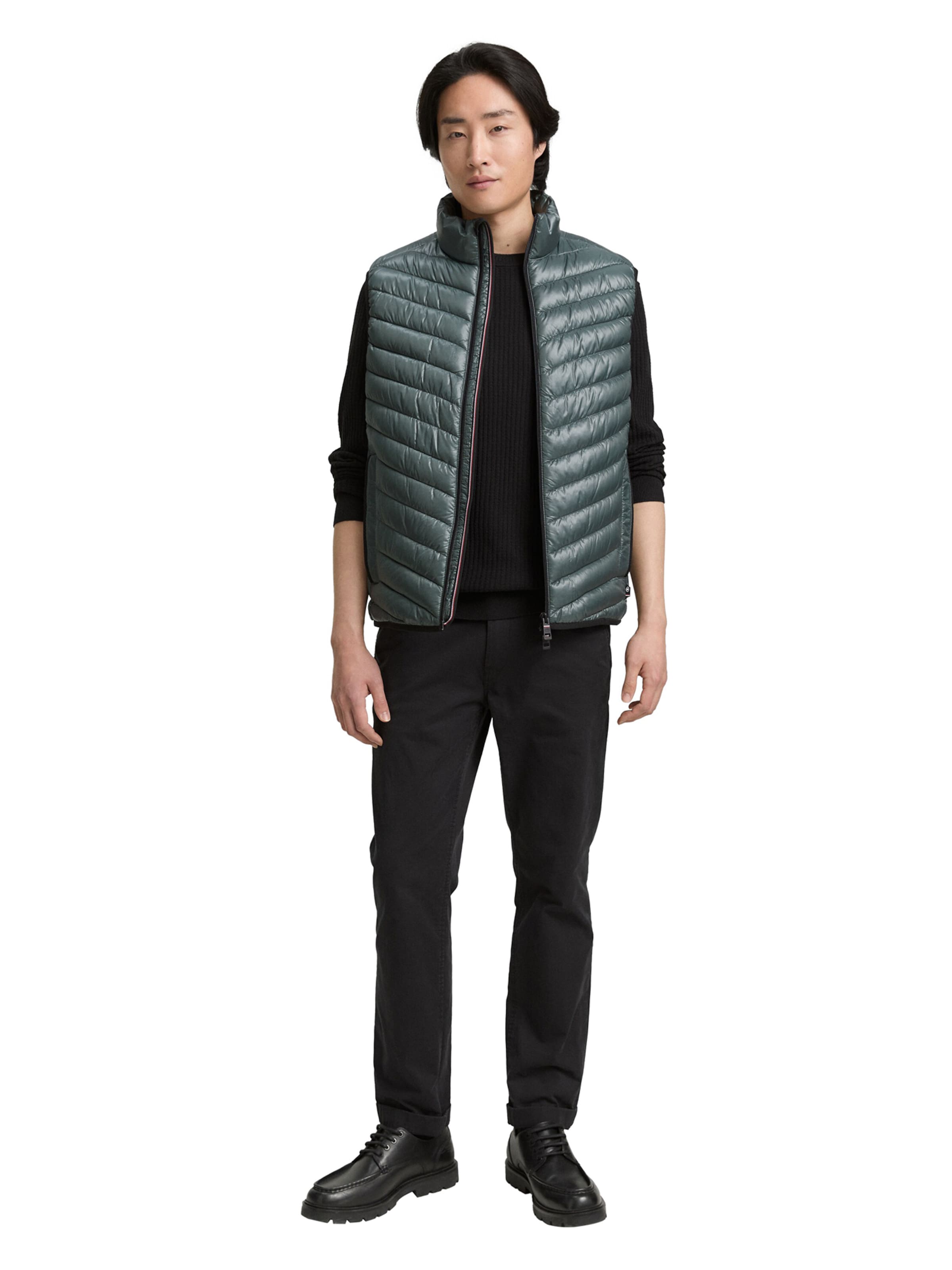 TOM TAILOR Vest in Green