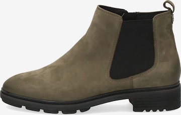 CAPRICE Chelsea Boots in Green