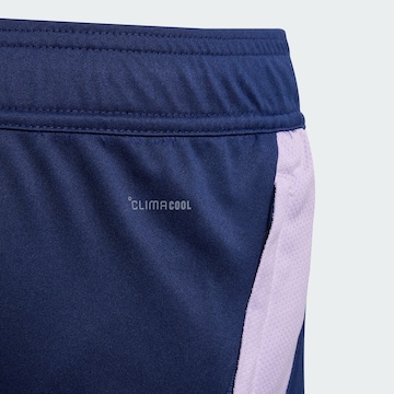 ADIDAS PERFORMANCE Slimfit Sportbroek 'France' in Blauw