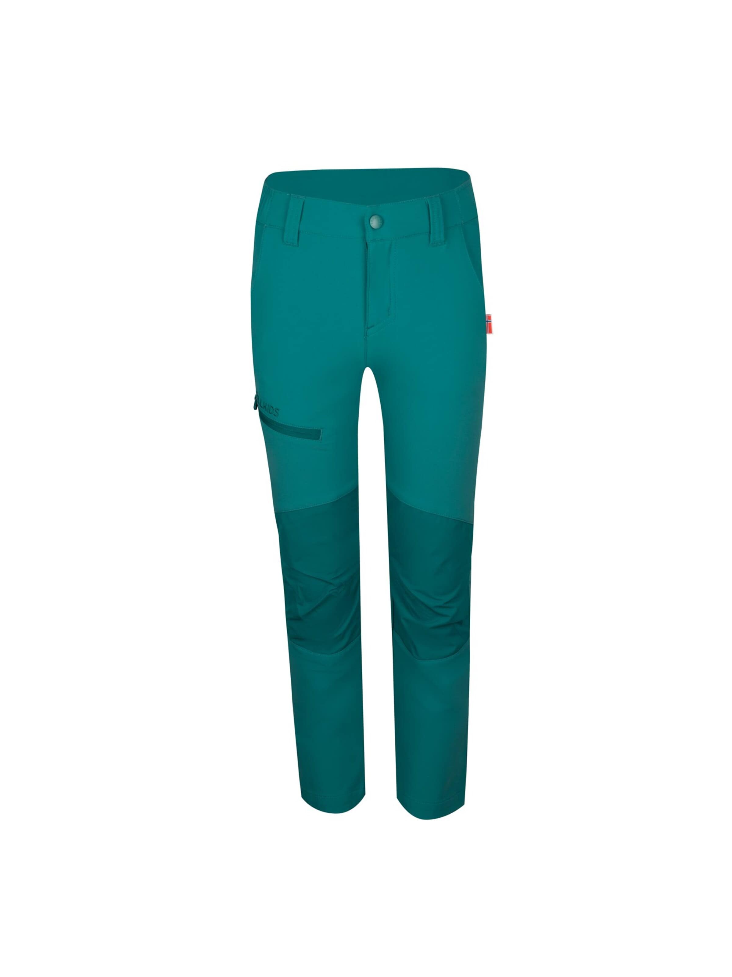 TROLLKIDS Regular Outdoor Pants in Blue: front