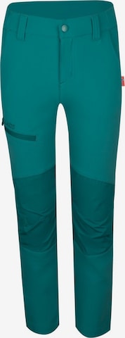 TROLLKIDS Regular Outdoor Pants in Blue: front