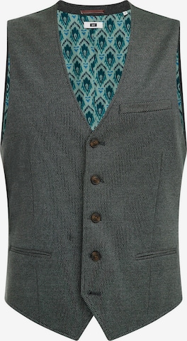 WE Fashion Suit Vest in Green: front