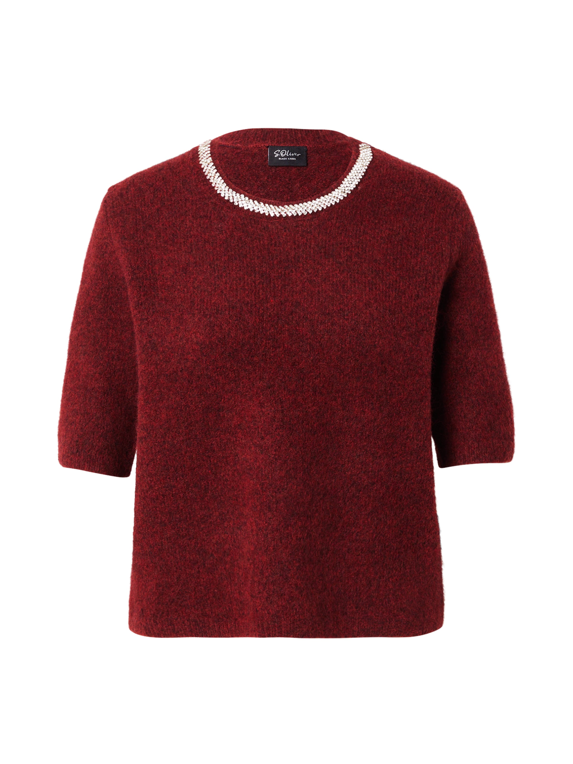 Pulover de la s.Oliver pe roșu: față