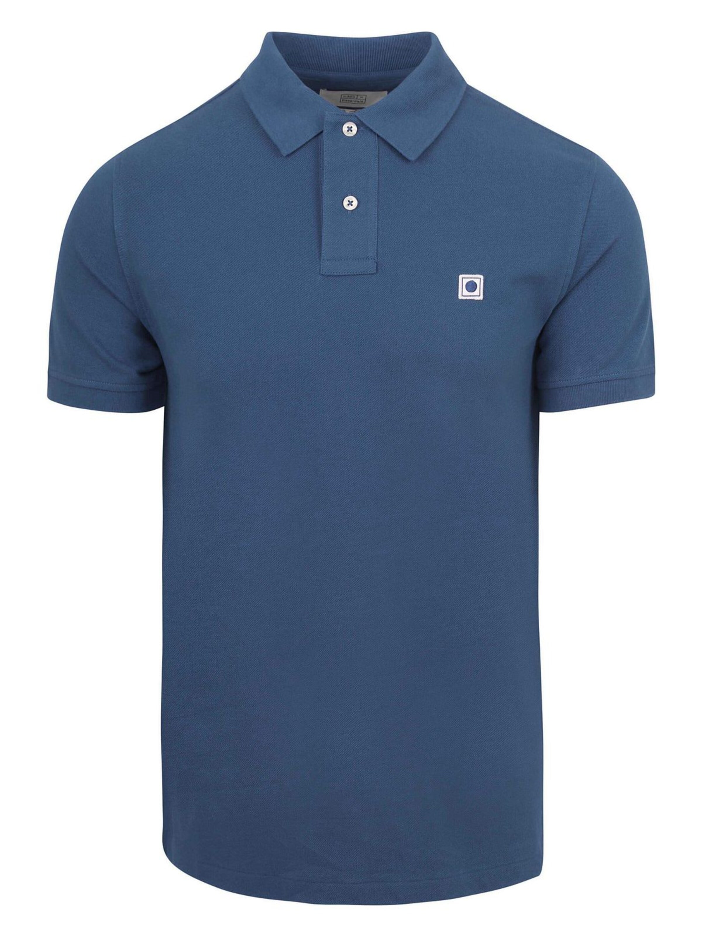KING Essentials Shirt 'The Rene'‌‌ in Blau: Vorderseite