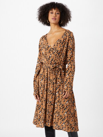 VILA Dress 'KITTIE' in Brown: front