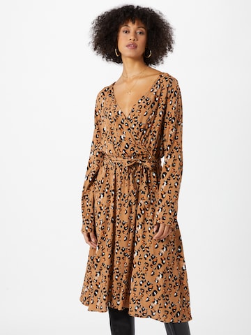 VILA Dress 'KITTIE' in Brown: front