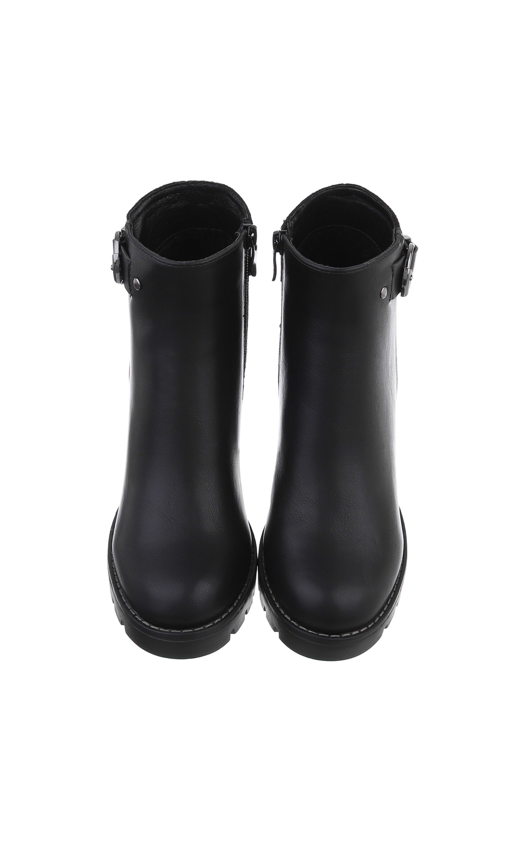 Ital-Design Stiefelette in Schwarz