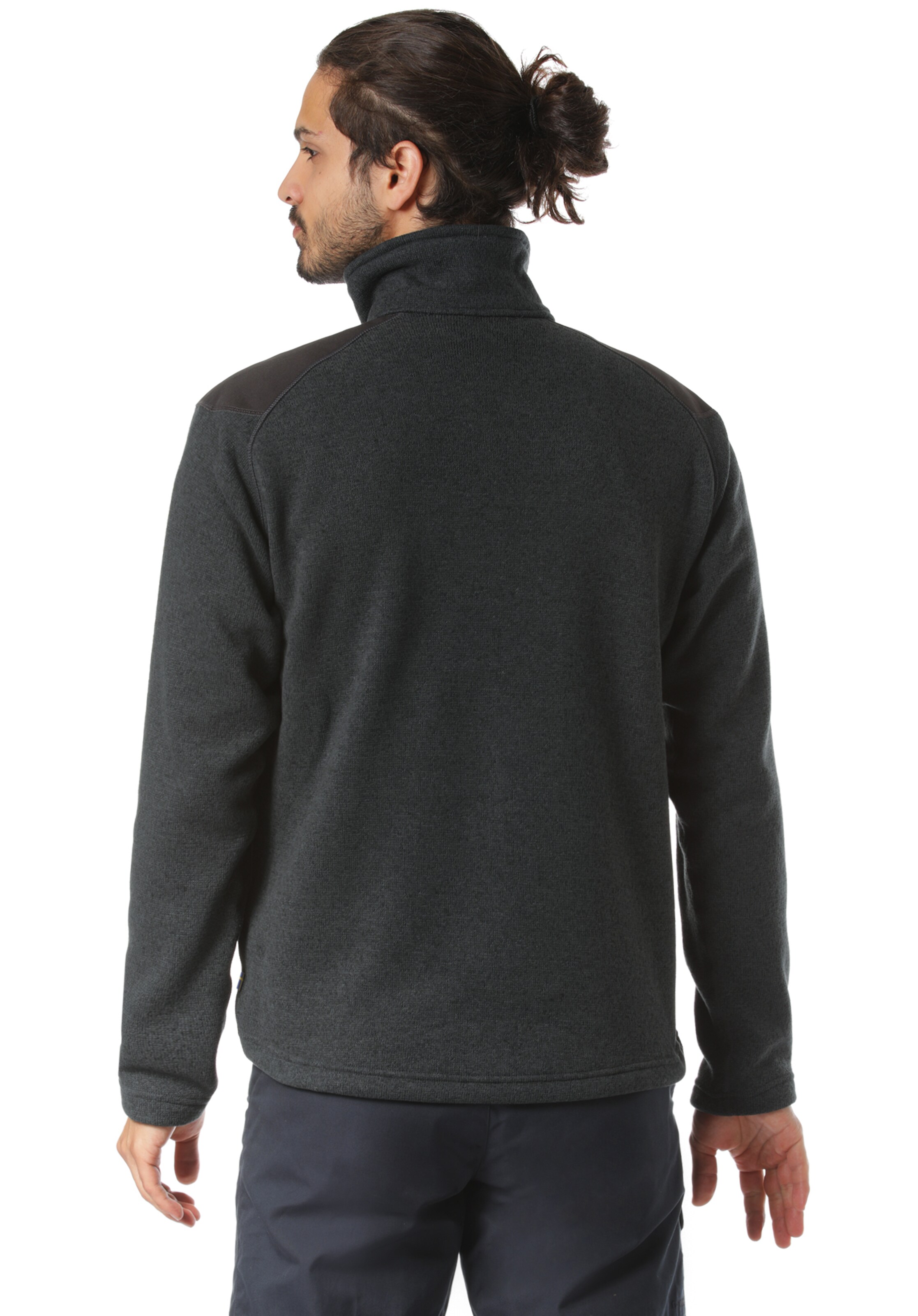 Fjällräven Funktionsfleecejacke 'Buck' in Grau