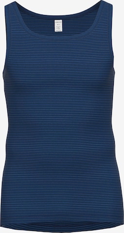 Ammann Undershirt 'Day Classic / Jeans Feinripp' in Blue: front